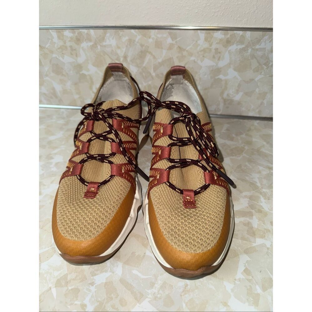 Madewell Field Knit Sneakers in Desert Dune Muti - Picture 2 of 8